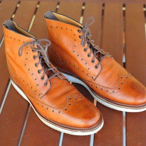 Oliver Sweeney brogue Walberswick country ankle boots UK size 11D